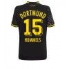 Borussia Dortmund Mats Hummels #15 Bortatröja Dam 2022-23 Korta ärmar